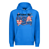 True Royal god bless america Premium Hoodie - MaliasSmallBusiness