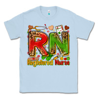Dusty Blue registered nurse juneteenth Classic Tee - Zillion Design Studio