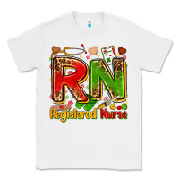 White registered nurse juneteenth Classic Tee - Zillion Design Studio
