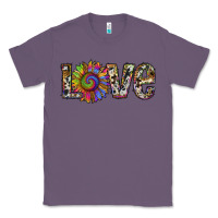 Lavender tie dye sunflower love Classic Tee - RanaPortraitStore