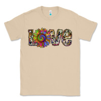 Mushroom tie dye sunflower love Classic Tee - RanaPortraitStore