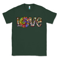 Sports Green tie dye sunflower love Classic Tee - RanaPortraitStore