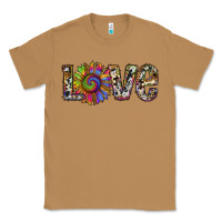 Toasted Coconut tie dye sunflower love Classic Tee - RanaPortraitStore