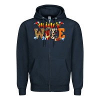 Navy miner wife Zipper Hoodie - Zillion Design Studio
