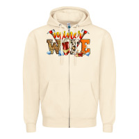 Sandshell miner wife Zipper Hoodie - Zillion Design Studio