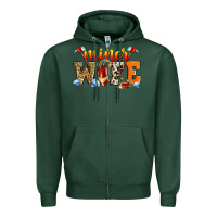 Sports Green miner wife Zipper Hoodie - Zillion Design Studio