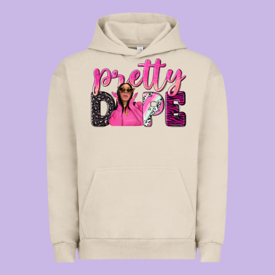 Pretty Dope Afro Woman Urban Hoodie Designed By Nancycooperartshop