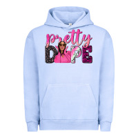 Pigment Grape Ice pretty dope afro woman Urban Hoodie - NancyCooperArtShop