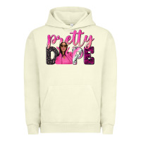 Pigment Pistachio pretty dope afro woman Urban Hoodie - NancyCooperArtShop