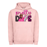 Pigment Salmon pretty dope afro woman Urban Hoodie - NancyCooperArtShop