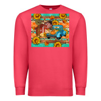 Cardinal Farm life fall barn and truck Premium Sweatshirt - Artiststas