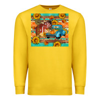 Lemon Farm life fall barn and truck Premium Sweatshirt - Artiststas