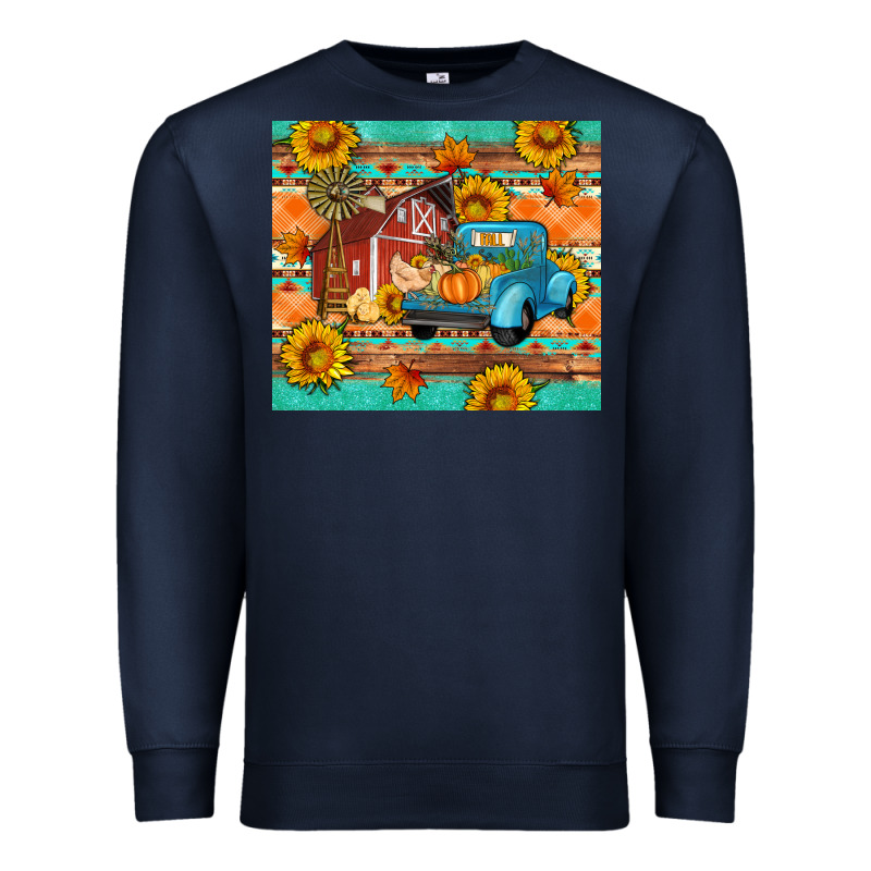 Farm Life Fall Barn And Truck Premium Sweatshirt by Artiststas | Teevron