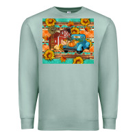 Seafoam Farm life fall barn and truck Premium Sweatshirt - Artiststas