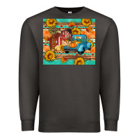 Smoke Farm life fall barn and truck Premium Sweatshirt - Artiststas