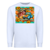 White Farm life fall barn and truck Premium Sweatshirt - Artiststas
