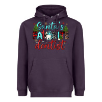 Plum santas favorite dentist Heavyweight Hoodie - JahusDesignShop