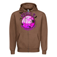 Chestnut Ghouls Just Wanna Have Fun Zipper Hoodie - texasbilliewilder