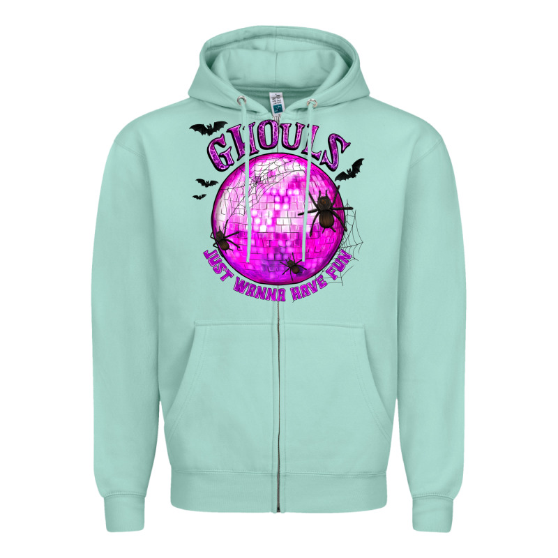 Ghouls Just Wanna Have Fun Zipper Hoodie by texasbilliewilder | Teevron