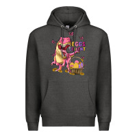 Charcoal Heather eggs cellent Premium Hoodie - MaliasSmallBusiness