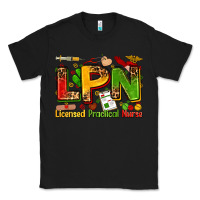 Black licensed practical nurse Classic Tee - Zillion Design Studio
