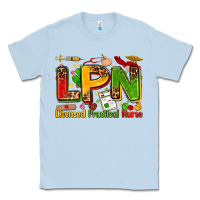 Dusty Blue licensed practical nurse Classic Tee - Zillion Design Studio