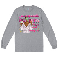 Heather Grey make yourself a priority today and everyday Long Sleeve Tee - texasbilliewilder