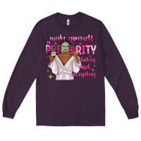 Plum make yourself a priority today and everyday Long Sleeve Tee - texasbilliewilder