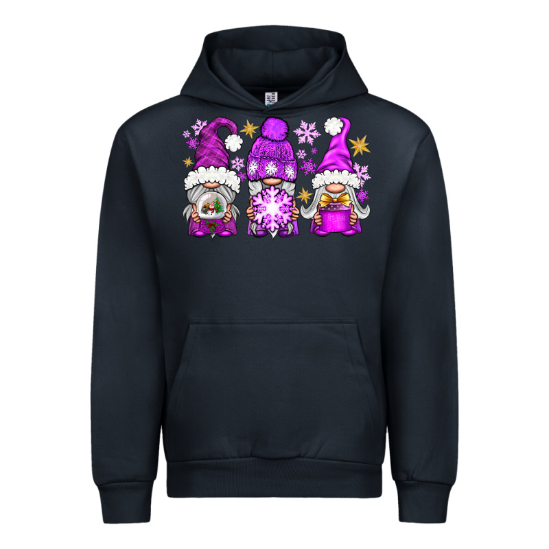 Purple Winter Gnomies Urban Hoodie by NancyCooperArtShop | Teevron