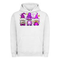 Pigment Lunar Rock purple winter gnomies Urban Hoodie - NancyCooperArtShop