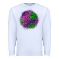 White halloween leopard patch Premium Sweatshirt - BundleAndBundleShop
