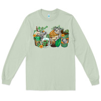 Matcha koala coffee cups Long Sleeve Tee - Zillion Design Studio