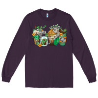 Plum koala coffee cups Long Sleeve Tee - Zillion Design Studio