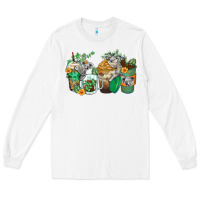 White koala coffee cups Long Sleeve Tee - Zillion Design Studio