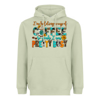 Matcha i am holding a cup of coffee so yeah iam pretty bu Heavyweight Hoodie - AdoDesignShop