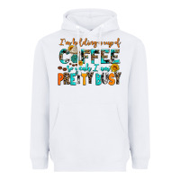 White i am holding a cup of coffee so yeah iam pretty bu Heavyweight Hoodie - AdoDesignShop