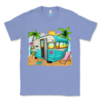 Colony Blue summer caravan Classic Tee - texasbilliewilder