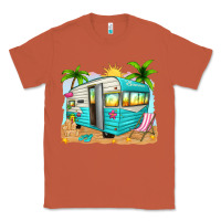 Copper summer caravan Classic Tee - texasbilliewilder