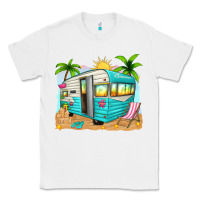 White summer caravan Classic Tee - texasbilliewilder