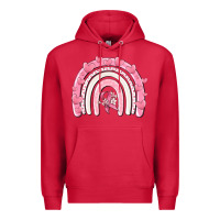 Cardinal breast cancer  rainbow Premium Hoodie - MaliasSmallBusiness