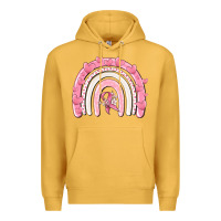 Mustard breast cancer  rainbow Premium Hoodie - MaliasSmallBusiness