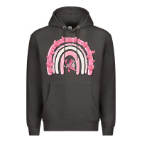 Smoke breast cancer  rainbow Premium Hoodie - MaliasSmallBusiness