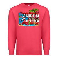 Cardinal puerto rico and flowers with frog Premium Sweatshirt - AdoDesignShop