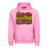 Fuchsia Pink she belongs among the wildflowers Urban Hoodie - NancyCooperArtShop