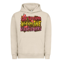 Pigment French Oak she belongs among the wildflowers Urban Hoodie - NancyCooperArtShop