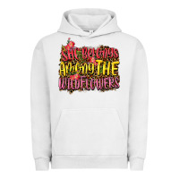 Pigment Lunar Rock she belongs among the wildflowers Urban Hoodie - NancyCooperArtShop