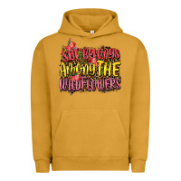 Pigment Peanut Butter she belongs among the wildflowers Urban Hoodie - NancyCooperArtShop