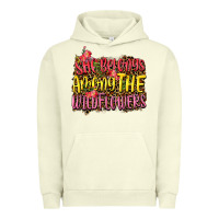 Pigment Pistachio she belongs among the wildflowers Urban Hoodie - NancyCooperArtShop