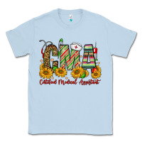Dusty Blue christmas cma certified medical assistant Classic Tee - FaDigitalArtStudio