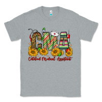 Heather Grey christmas cma certified medical assistant Classic Tee - FaDigitalArtStudio